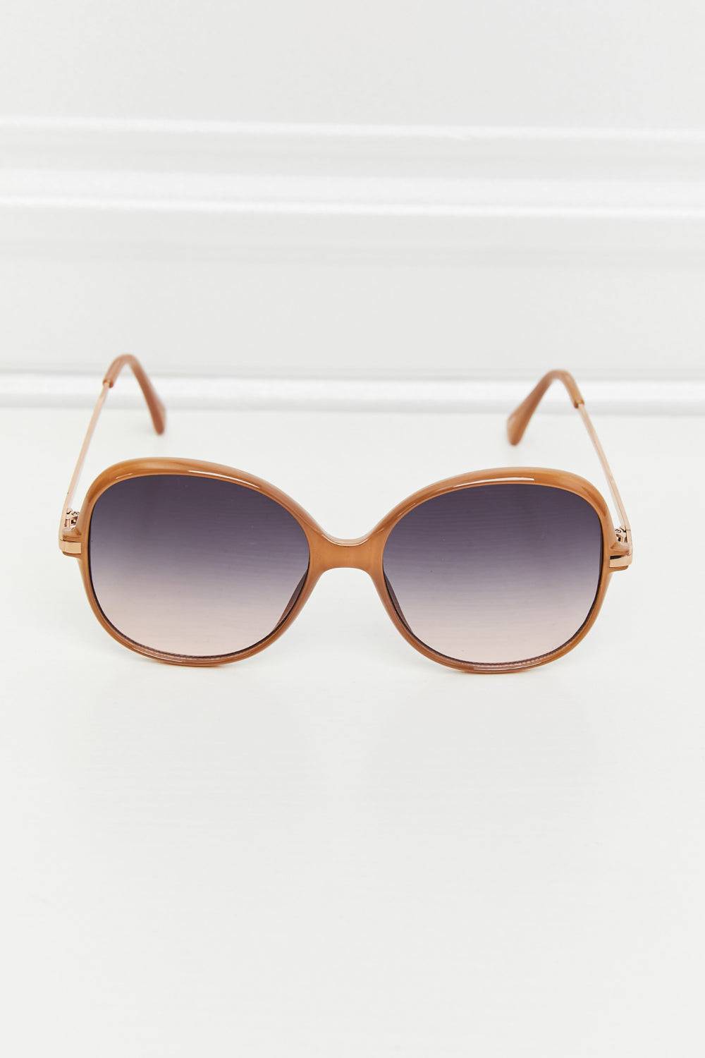 Metal-Plastic Hybrid Full Rim Sunglasses - Sosea Swimwear