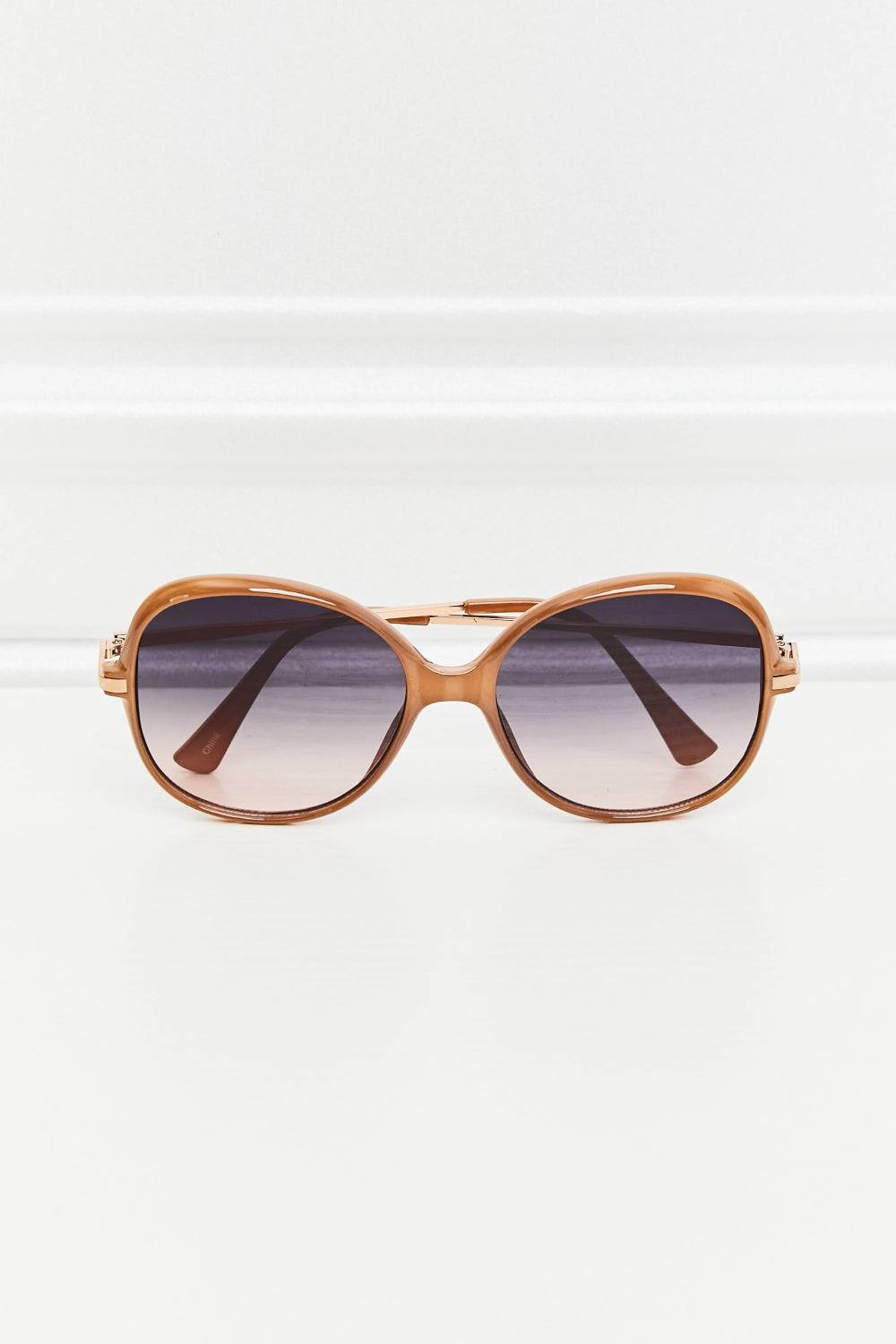 Metal-Plastic Hybrid Full Rim Sunglasses - Sosea Swimwear