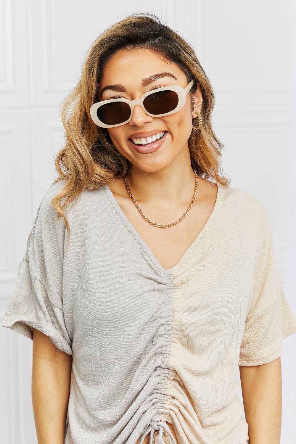 Oval Full Rim Sunglasses - Sosea Swimwear