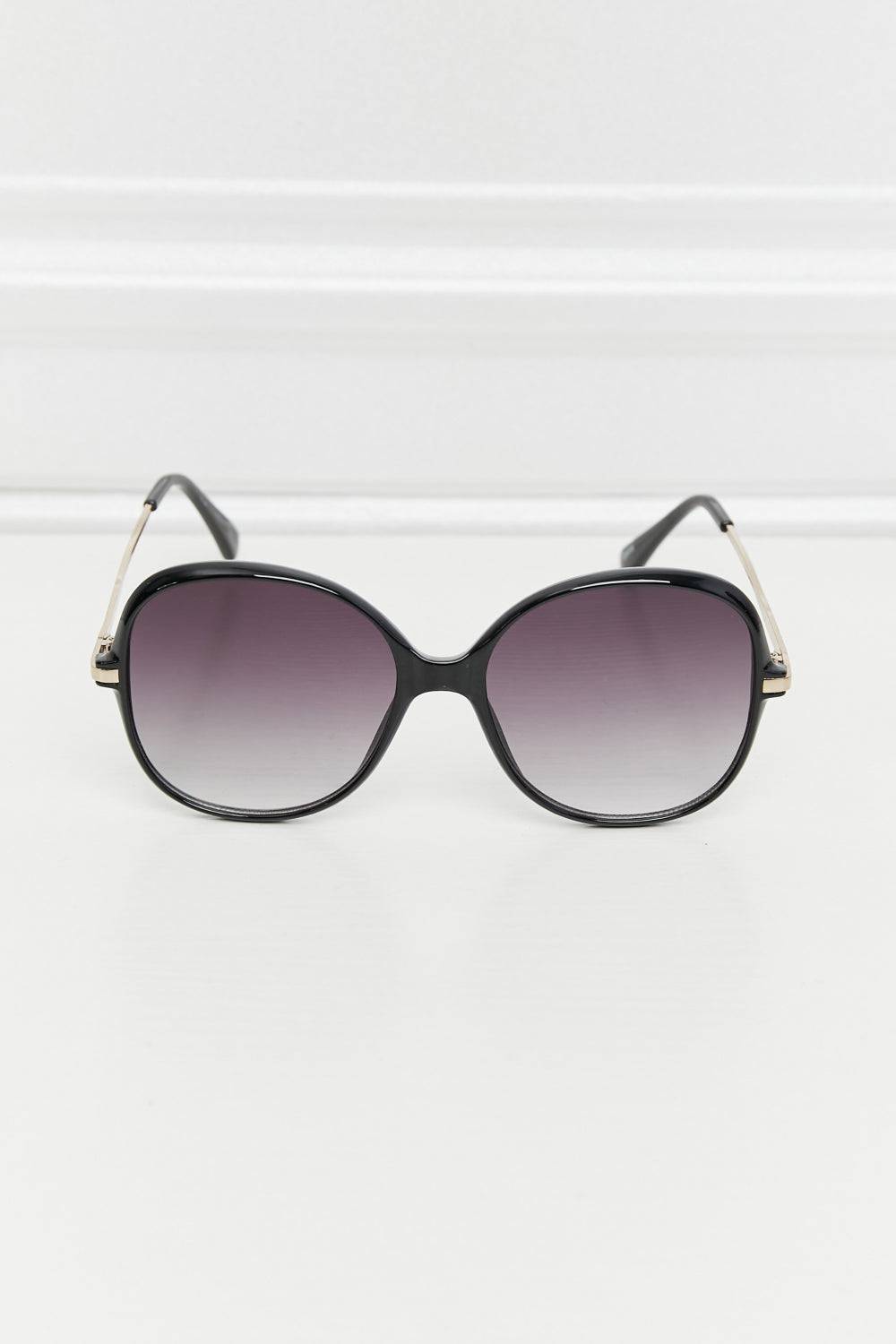Metal-Plastic Hybrid Full Rim Sunglasses - Sosea Swimwear