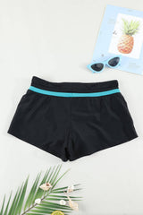 Full Size Drawstring Swim Shorts - Sosea Swimwear