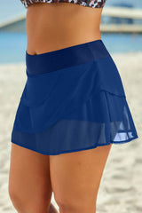 Elastic Waist Swim Skirt - Sosea Swimwear