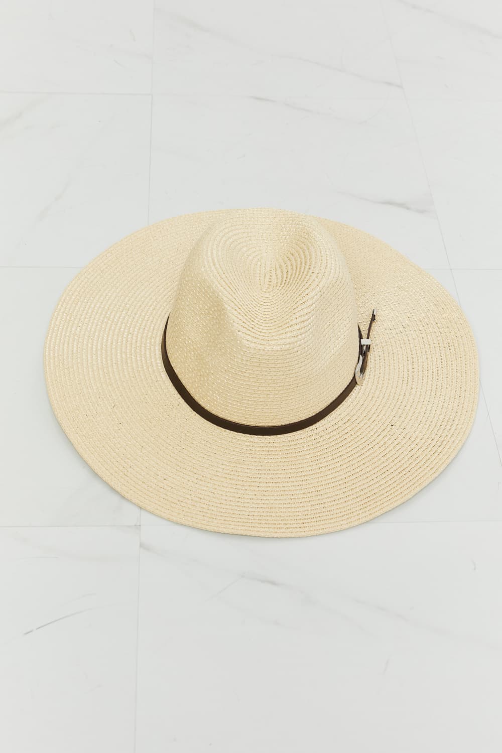 Fame Boho Summer Straw Fedora Hat - Sosea Swimwear