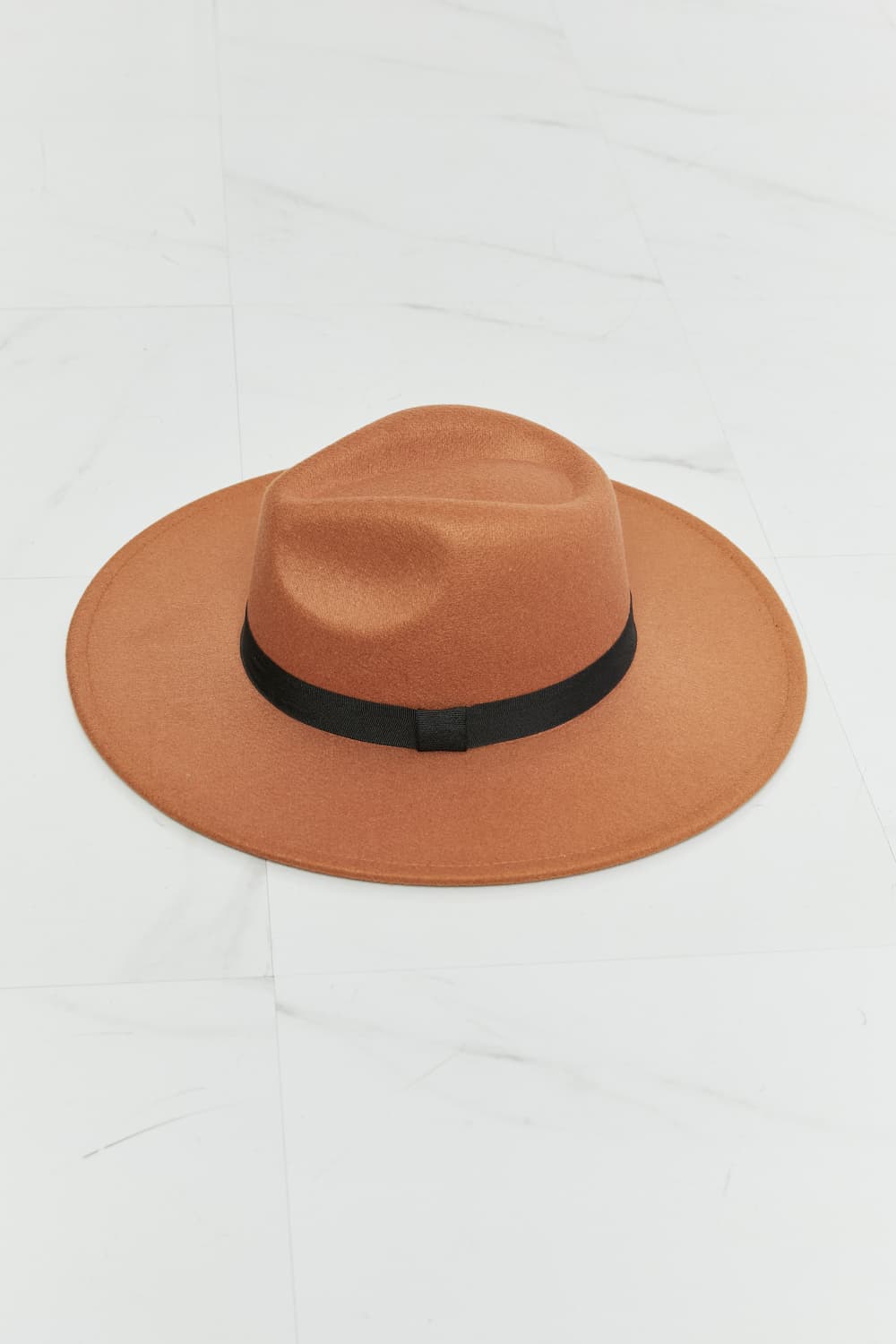 Fame Enjoy The Simple Things Fedora Hat - Sosea Swimwear