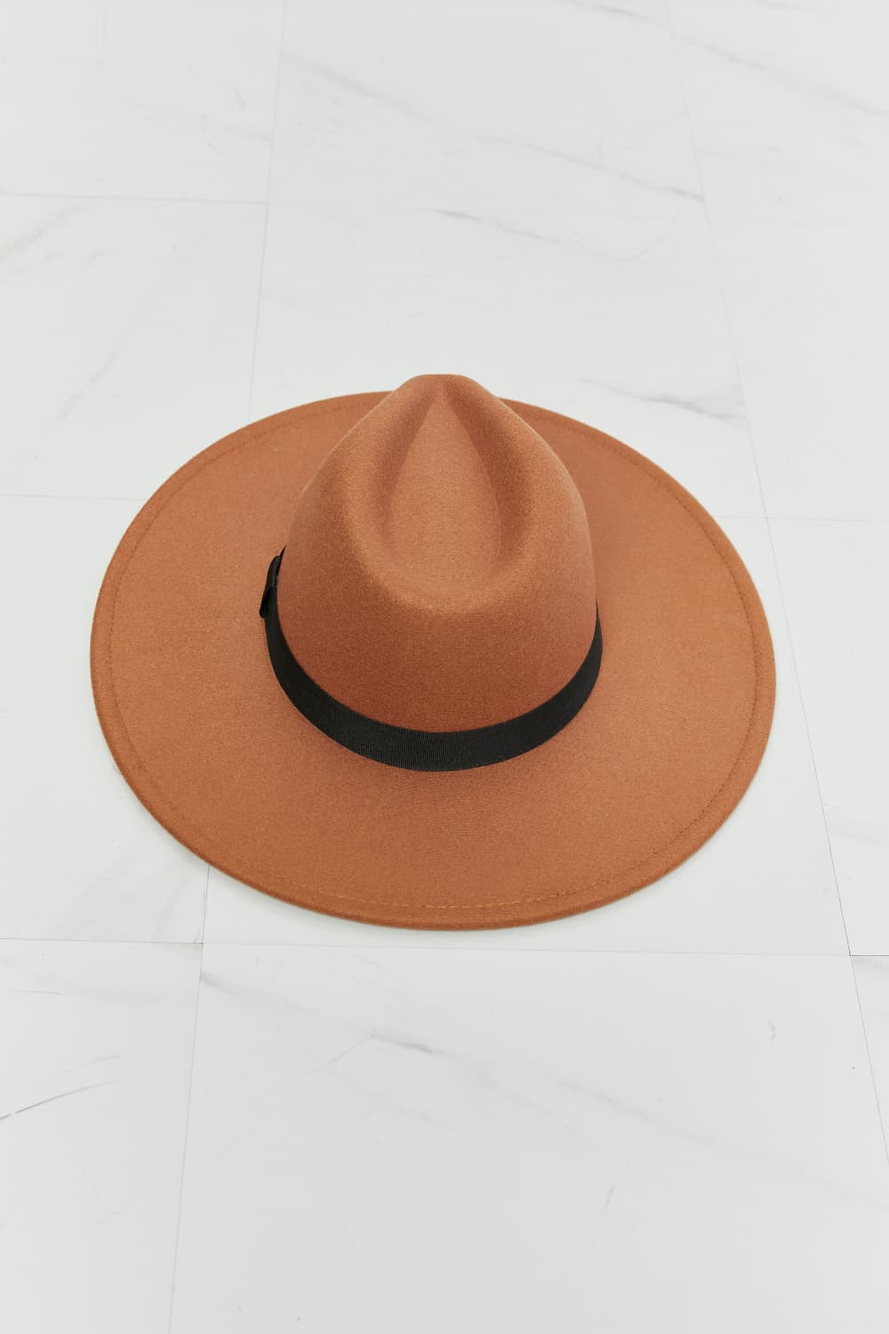 Fame Enjoy The Simple Things Fedora Hat - Sosea Swimwear