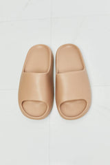 NOOK JOI In My Comfort Zone Slides in Beige - Sosea Swimwear