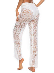 Cutout Straight Swim Pants - Sosea Swimwear