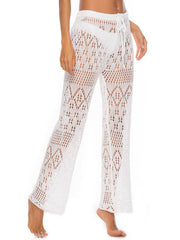 Cutout Straight Swim Pants - Sosea Swimwear