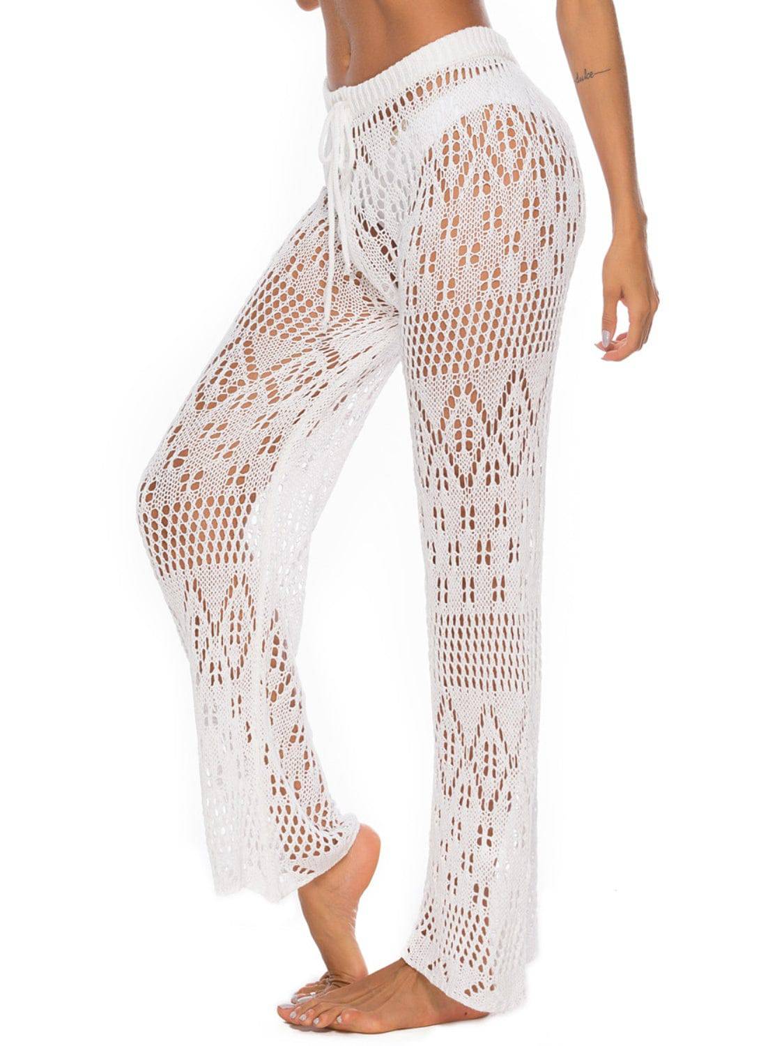 Cutout Straight Swim Pants - Sosea Swimwear